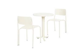 Nokk Cafe Table & 2x Kei Chair Bundle