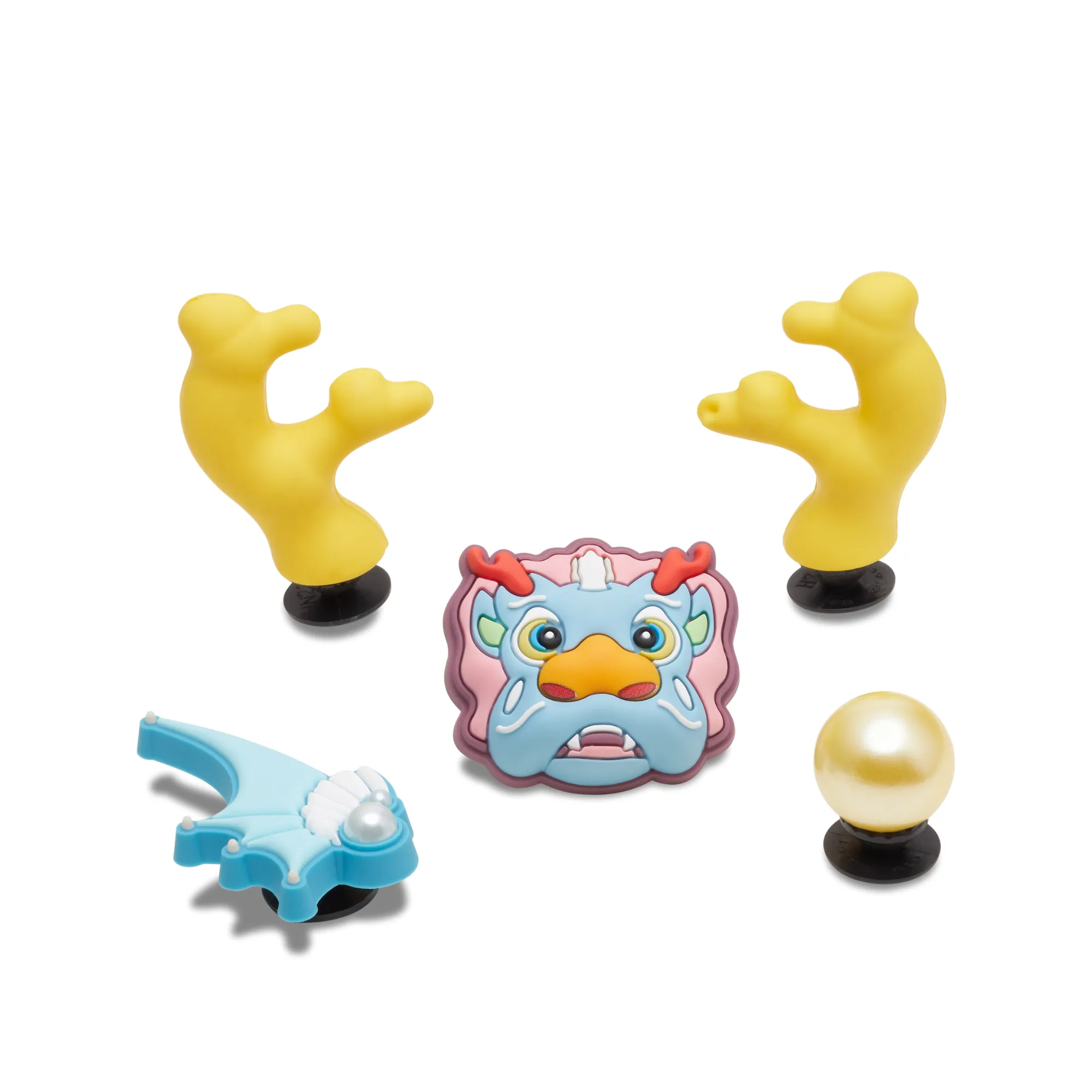 ตัวติดรองเท้า JIBBITZ™ LNY PUFF DRAGON 5 PACK