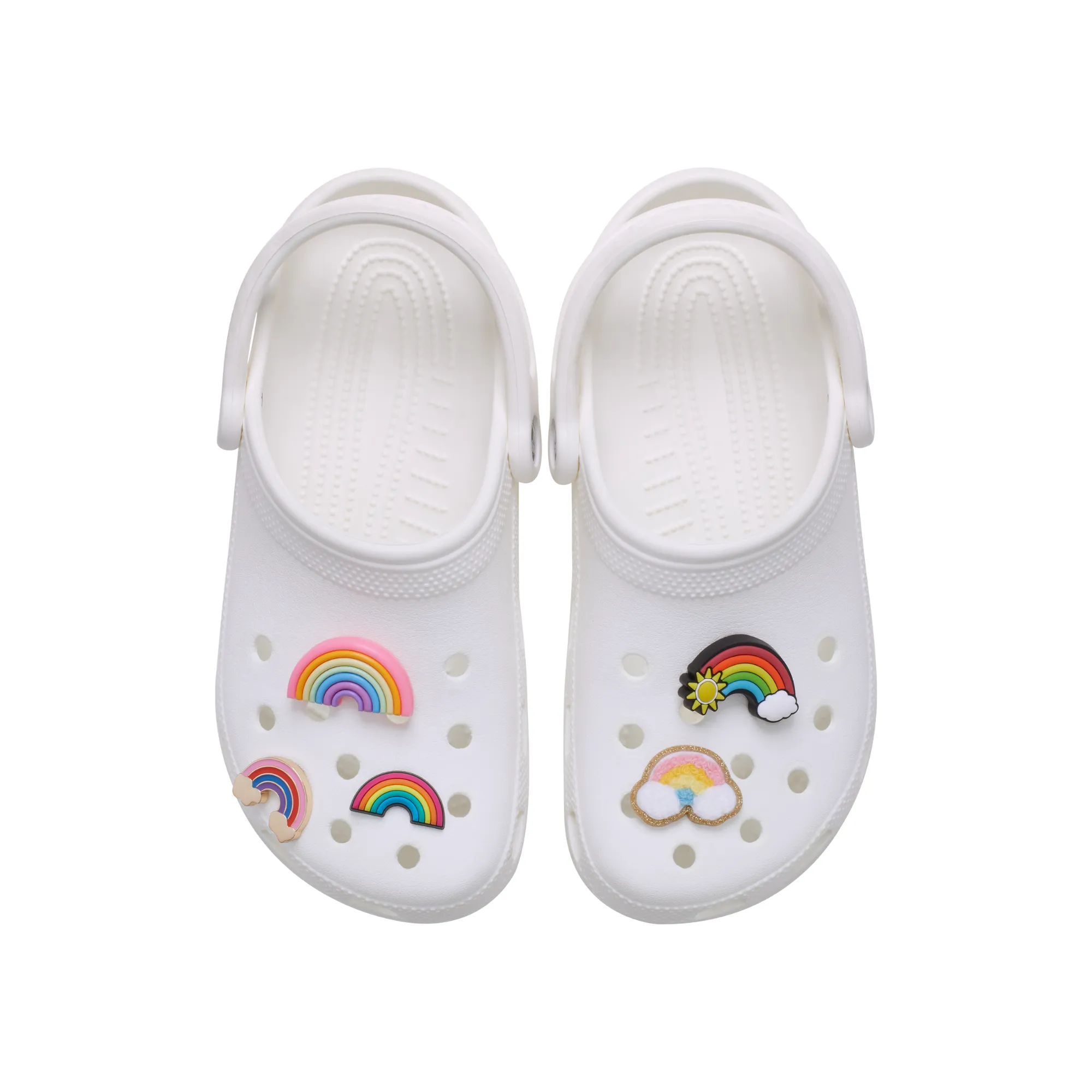 ตัวติดรองเท้า JIBBITZ™ LOTTA RAINBOWS 5 PACK