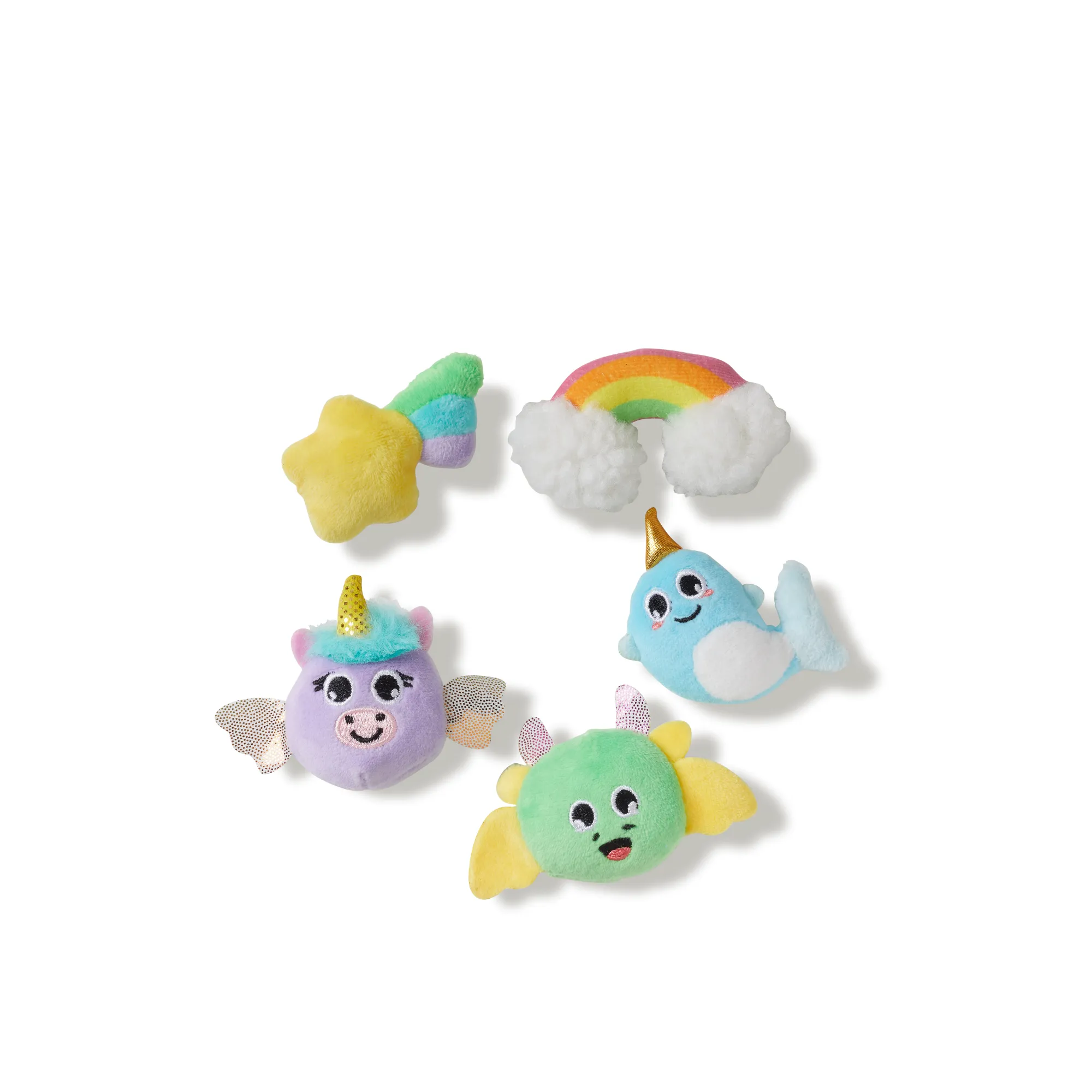 ตัวติดรองเท้า JIBBITZ™ MAGICAL PLUSH FRIENDS 5 PACK