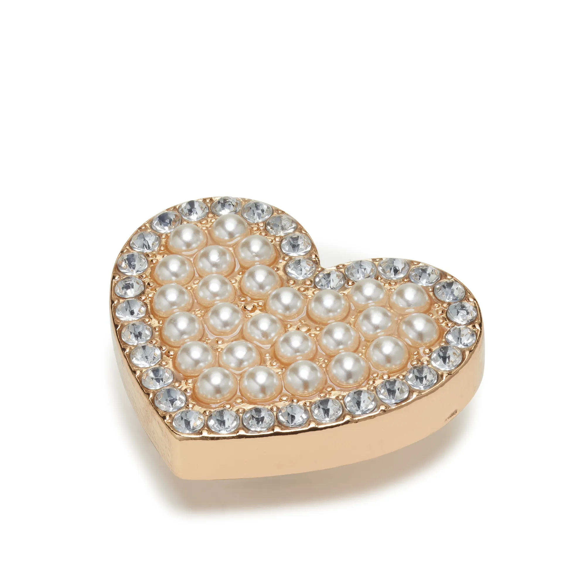 ตัวติดรองเท้า JIBBITZ™ PEARL CLUSTER HEART