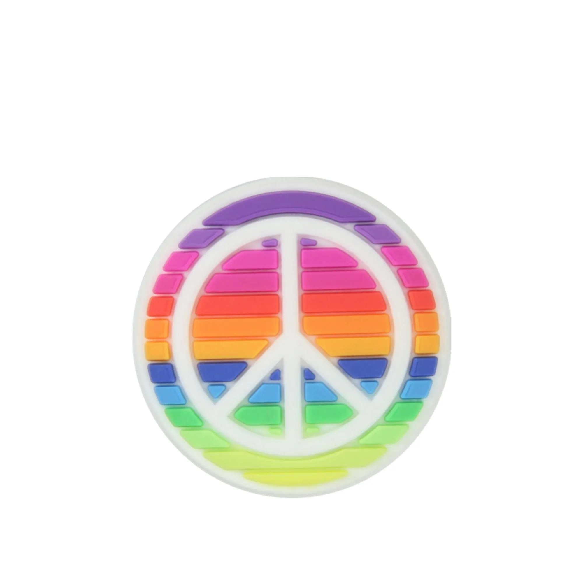 ตัวติดรองเท้า JIBBITZ™ RAINBOW PEACE SIGN