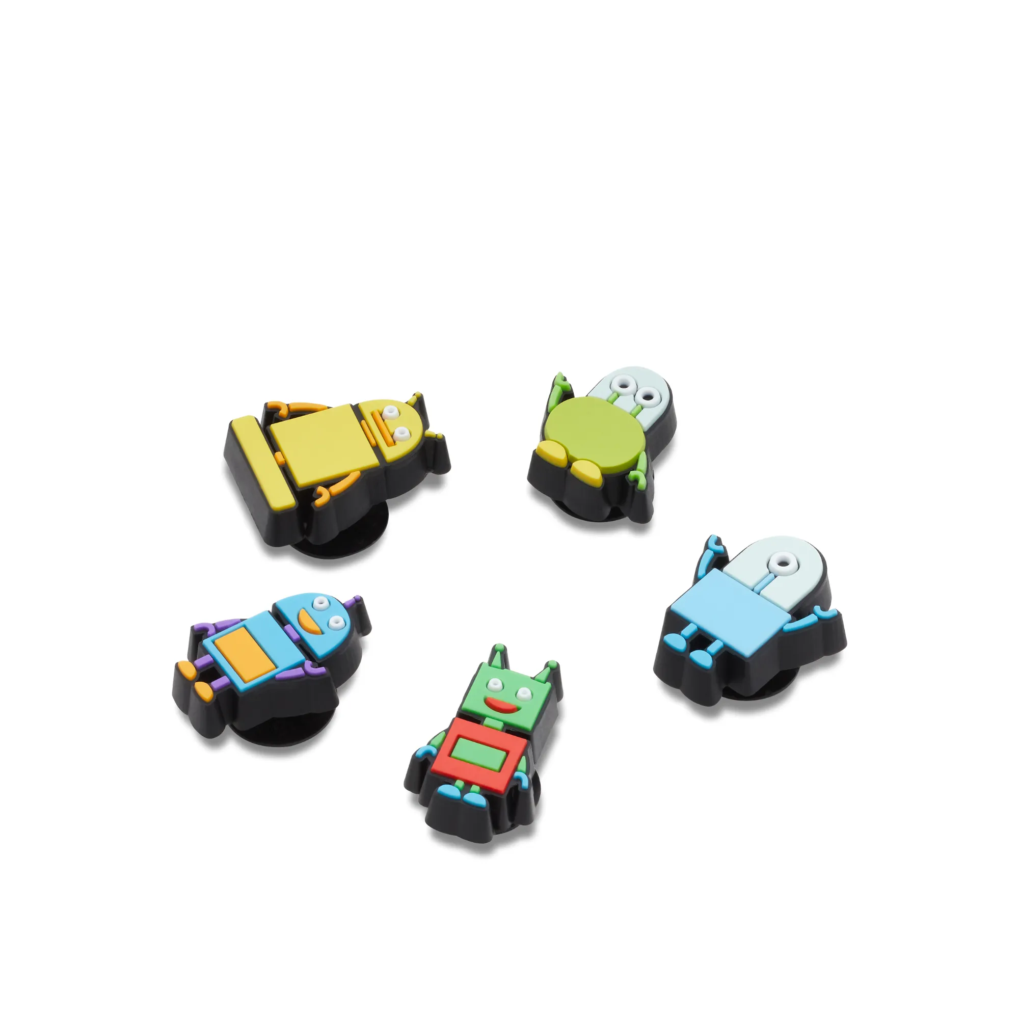 ตัวติดรองเท้า JIBBITZ™ TINY ROBOT CREW SET 5 PCS