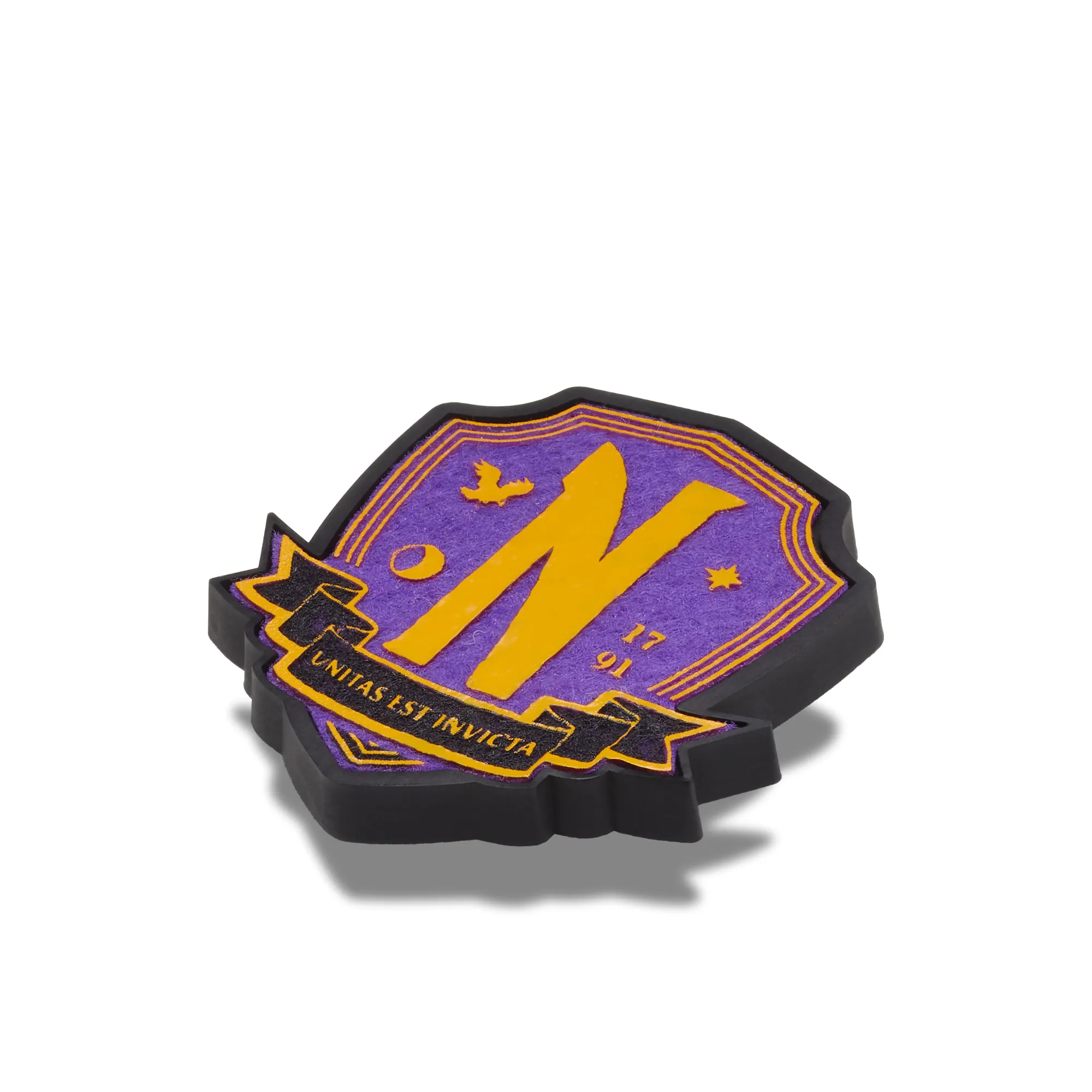 ตัวติดรองเท้า JIBBITZ™ WEDNESDAY NEVERMORE BADGE