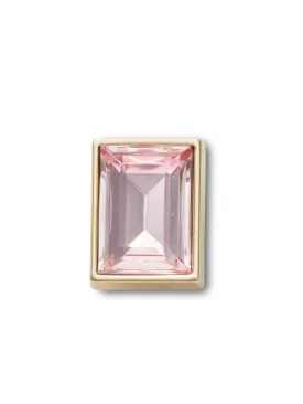 ตัวติดรองเท้า JIBBITZ™PINK RECTANGLE GEM