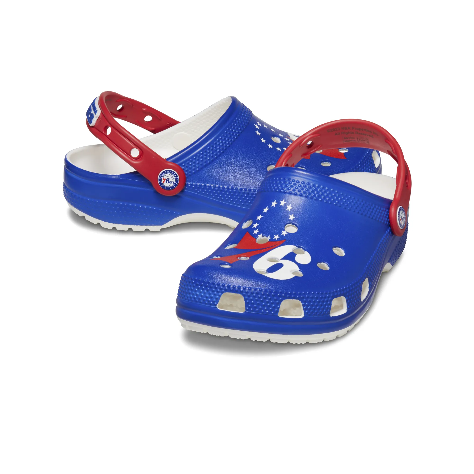 รองเท้าลำลองผู้ใหญ่ NBA™ PHILADELPHIA 76ERS CLASSIC CLOG