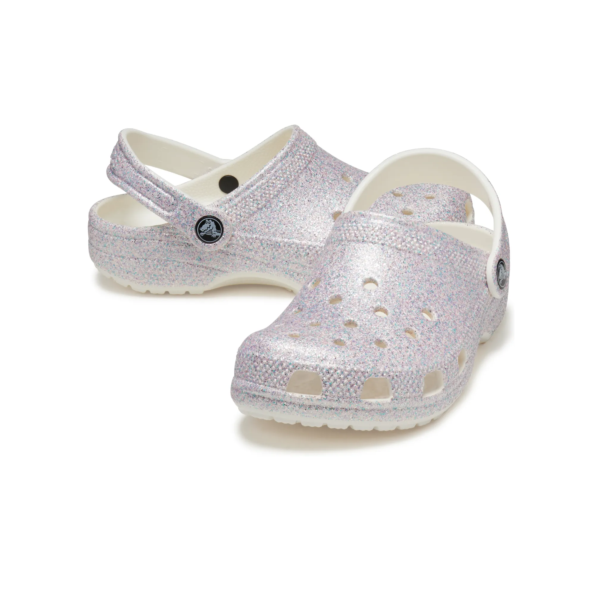 รองเท้าลำลองเด็ก TODDLER CLASSIC GLITTER CLOG