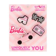 10013880 Barbie 5Pk 2 Jibbitz