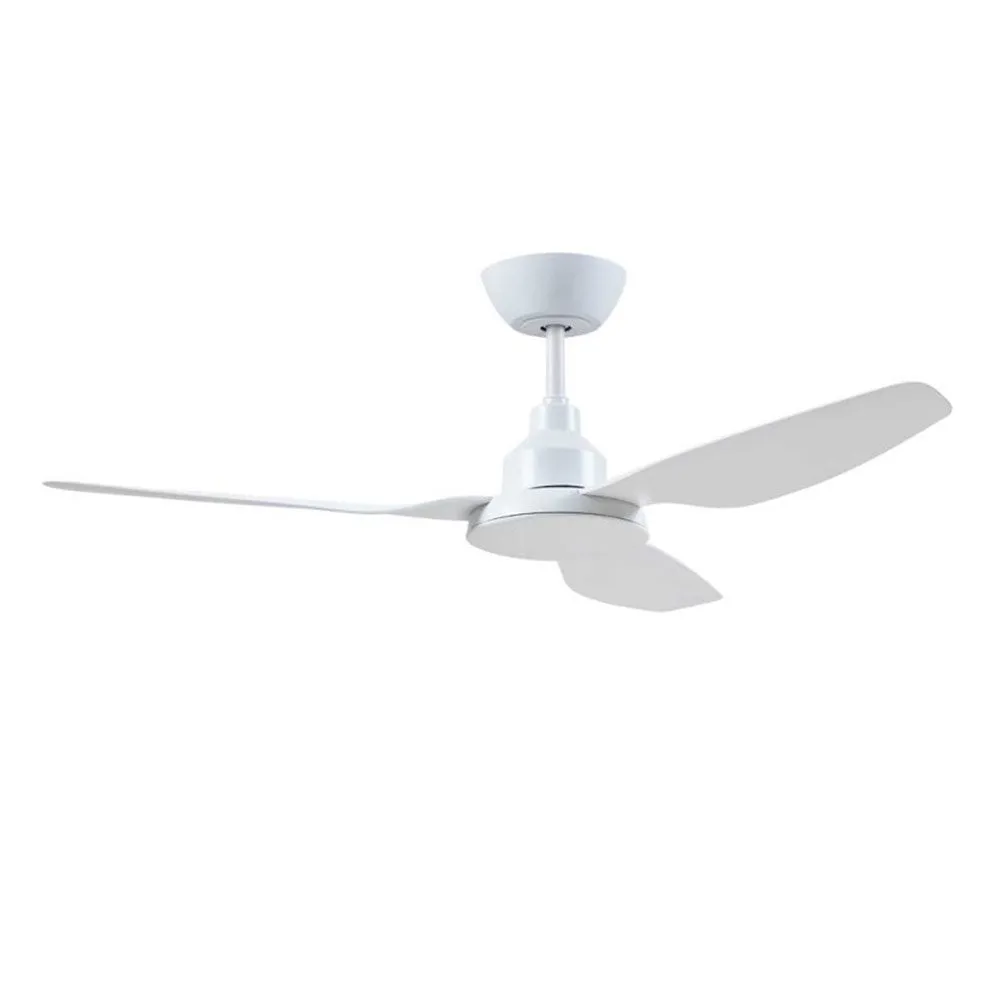 48" Glacier Dc Ceiling Fan White Gla1203Wh Ventair