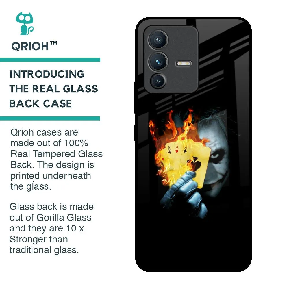 AAA Joker Glass Case for Vivo V23 Pro 5G