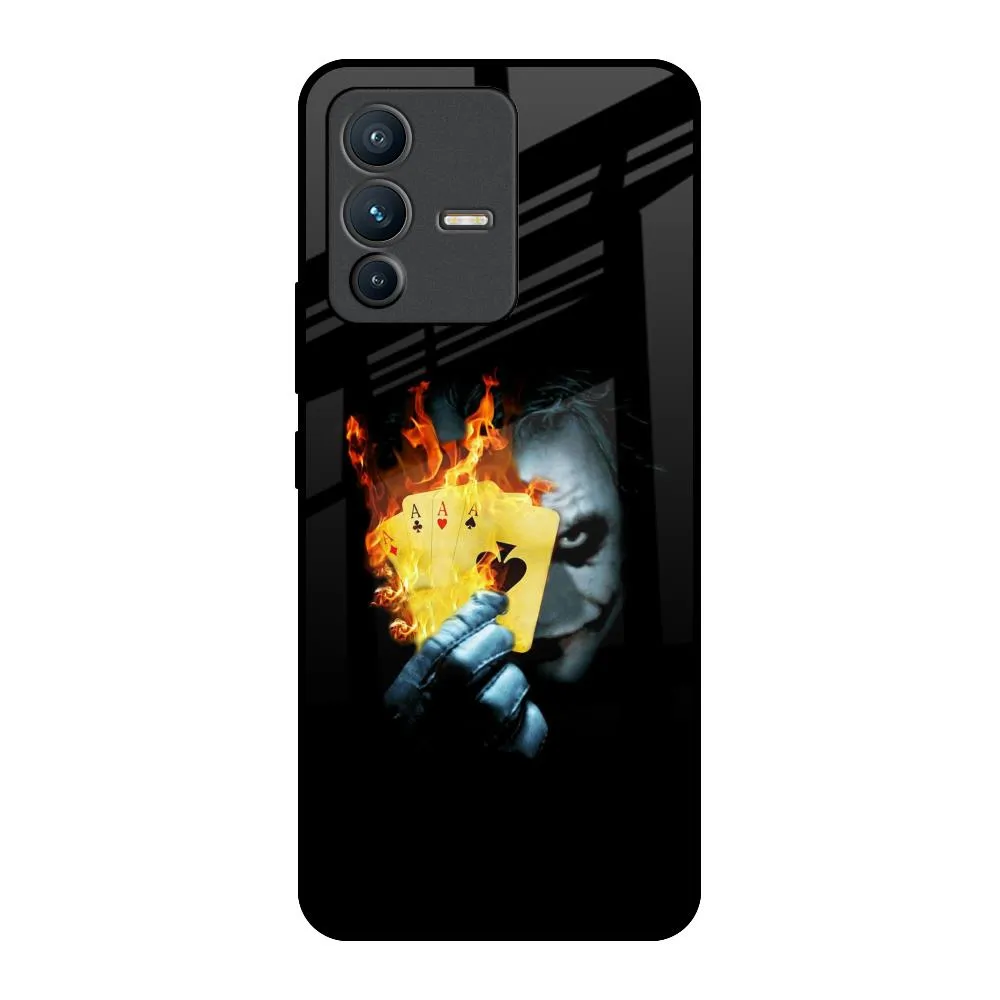 AAA Joker Glass Case for Vivo V23 Pro 5G