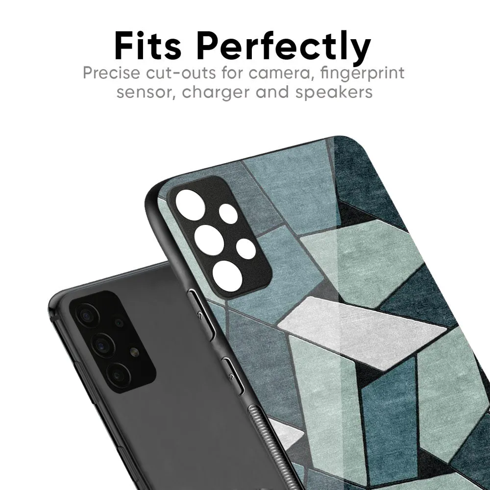 Abstact Tiles Glass Case for OnePlus Nord 2T 5G