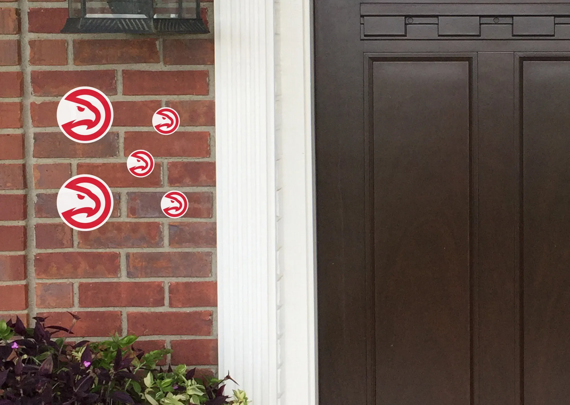 Atlanta Hawks: Logo Minis - Officially Licensed NBA Outdoor Graphic