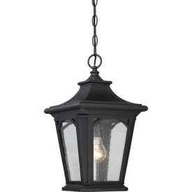 Bedford 1 Light Small Chain Lantern - Mystic Black IP44 E27