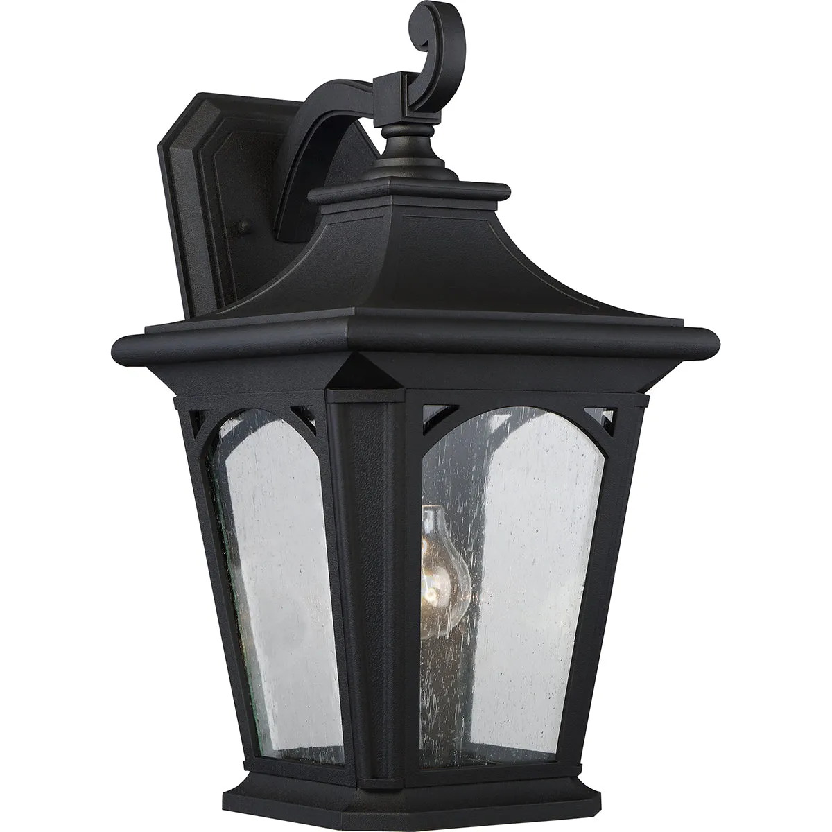 Bedford Small/Medium/Large Wall Lantern - Mystic Black Finish