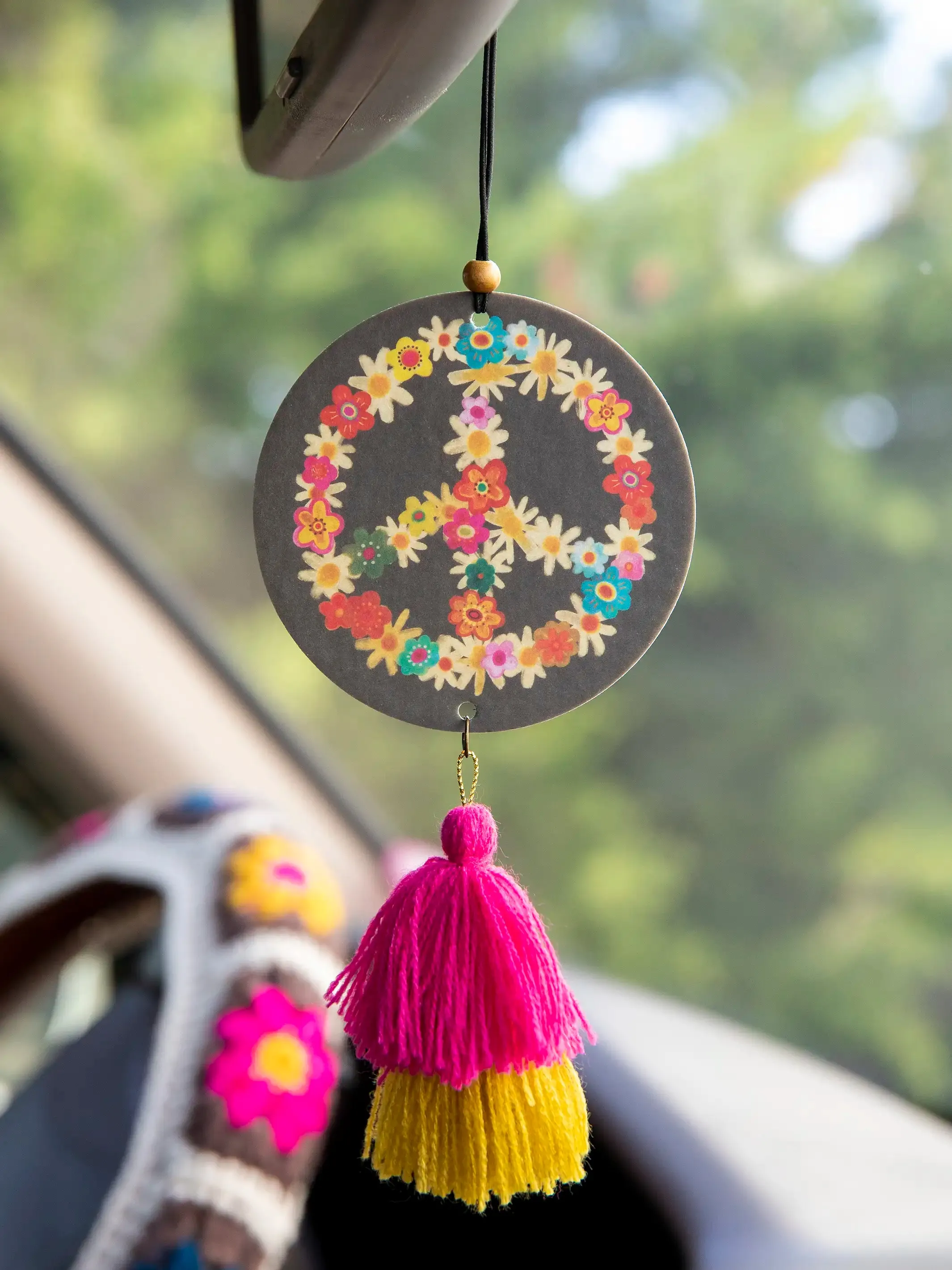 Car Air Freshener - Peace Sign