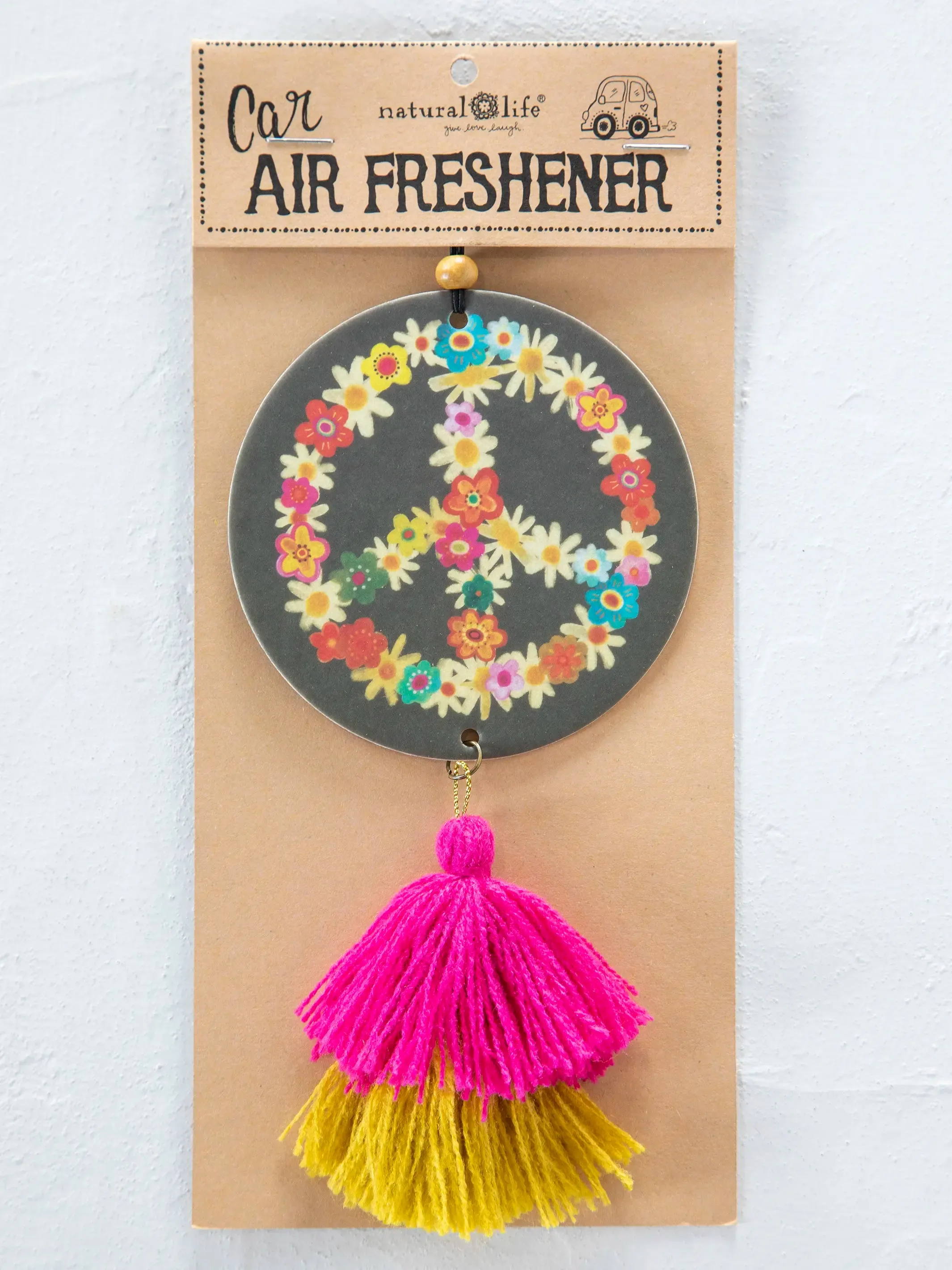 Car Air Freshener - Peace Sign