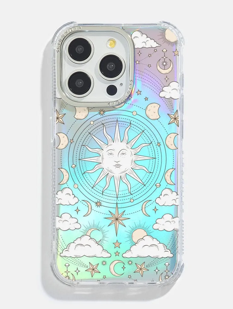 Celestial Tarot Holo Foil Shock iPhone Case