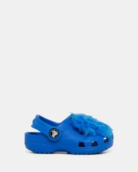 Classic Clog FL Monster Infant Blue Bolt