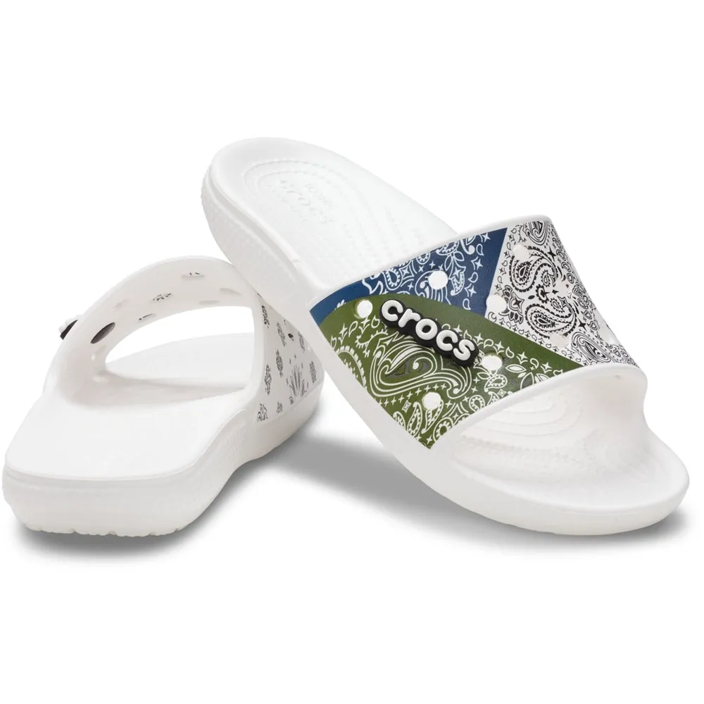 Classic Crocs Bandana Slide