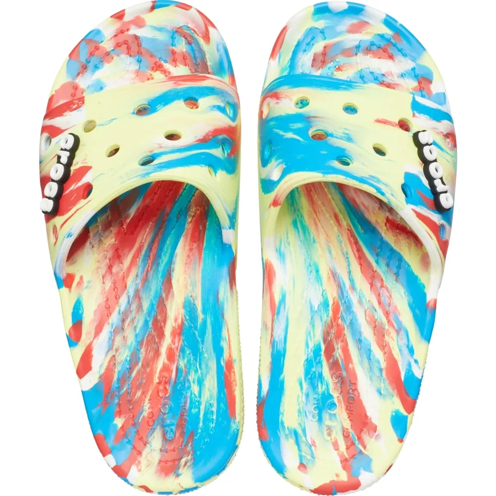 Classic Crocs Marbled Slide