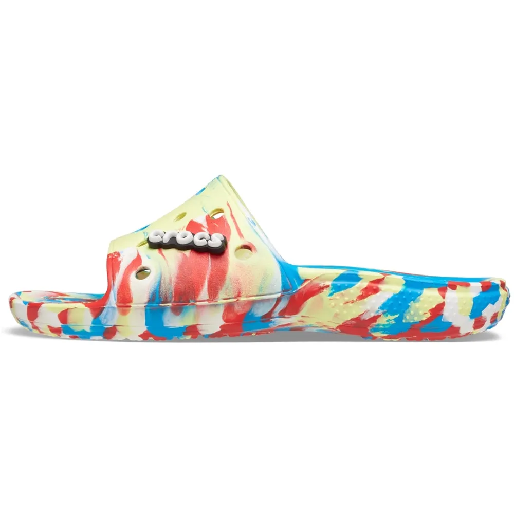 Classic Crocs Marbled Slide