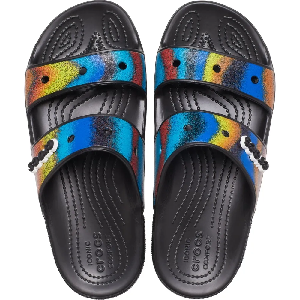 Classic Crocs Spray Dye Sandal