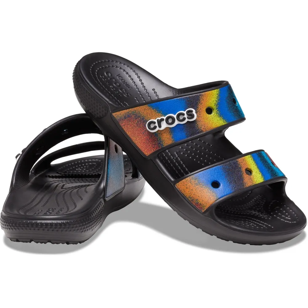 Classic Crocs Spray Dye Sandal