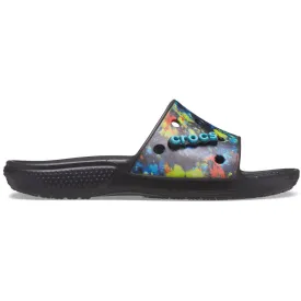 Classic Crocs Tie Dye Graphic Slide