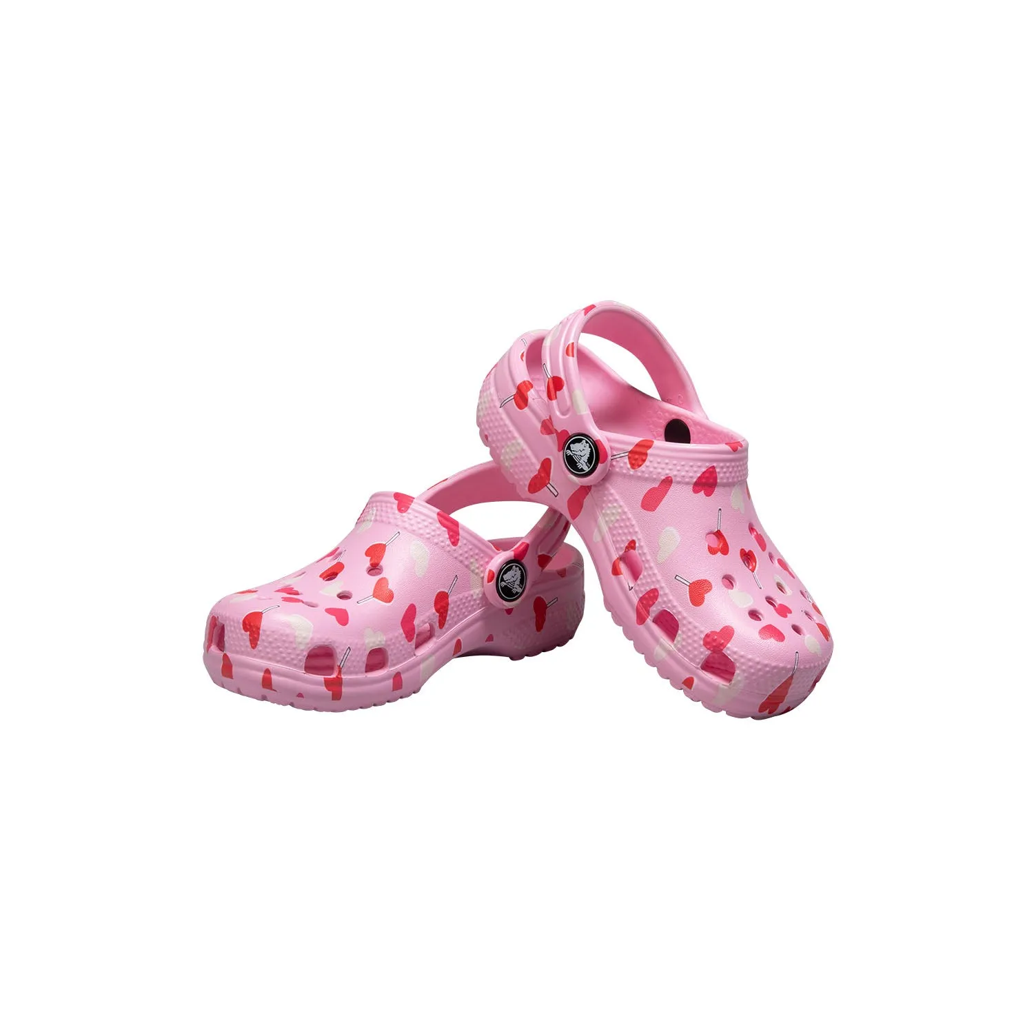 Classic Heart Print Clog Kids (Age 5 )