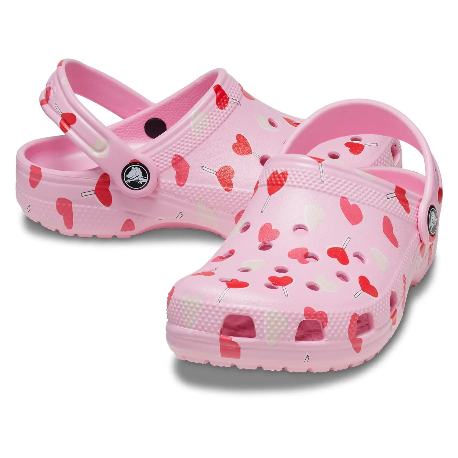 Classic Heart Print Clog Kids (Age 5 )