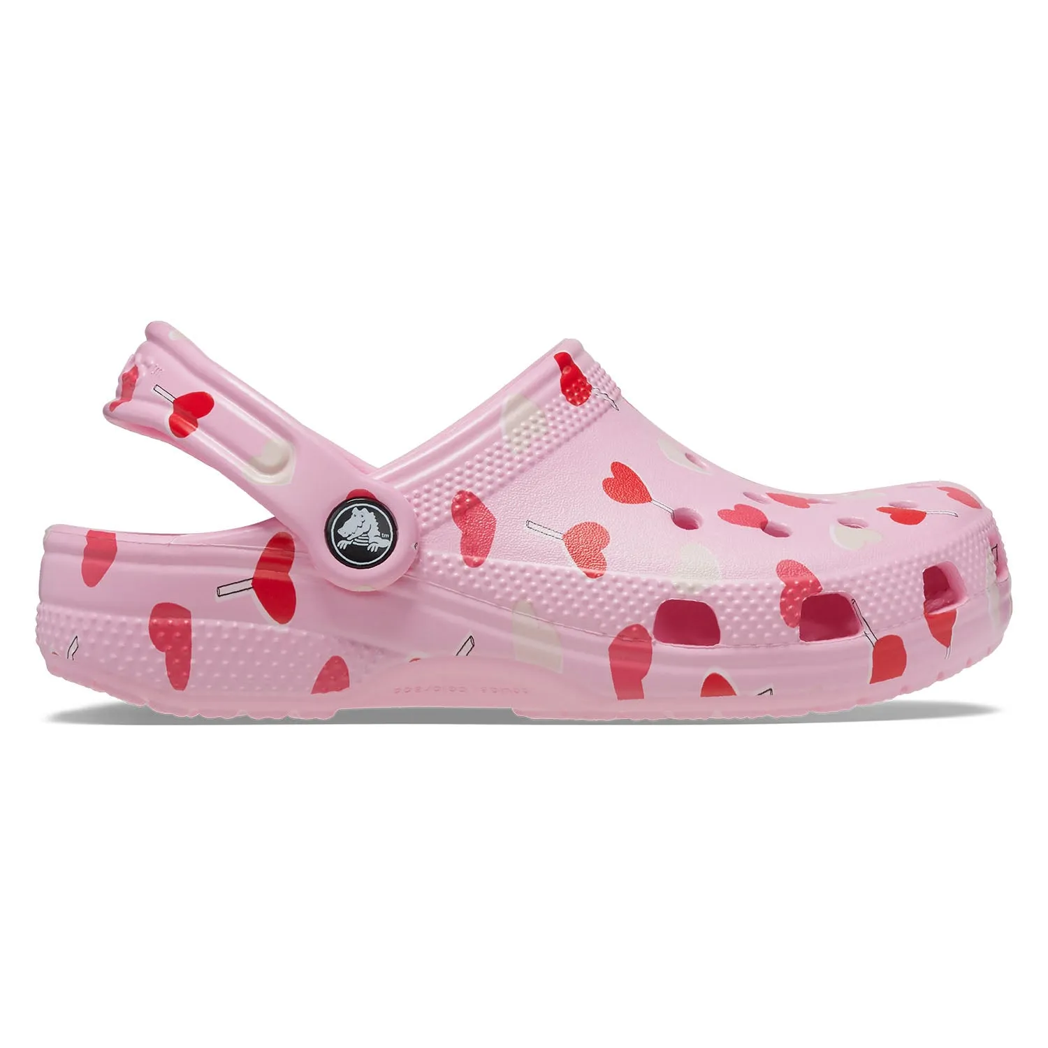 Classic Heart Print Clog Kids (Age 5 )