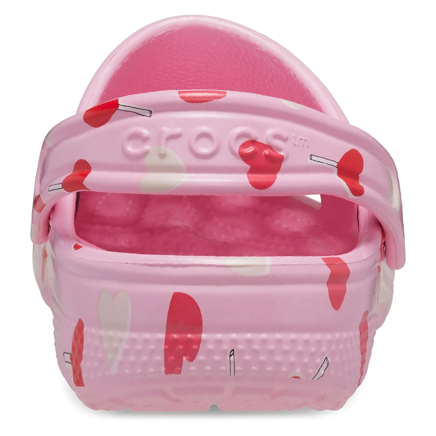 Classic Heart Print Clog Kids (Age 5 )