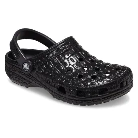 Classic Metallic Crocskin Clog