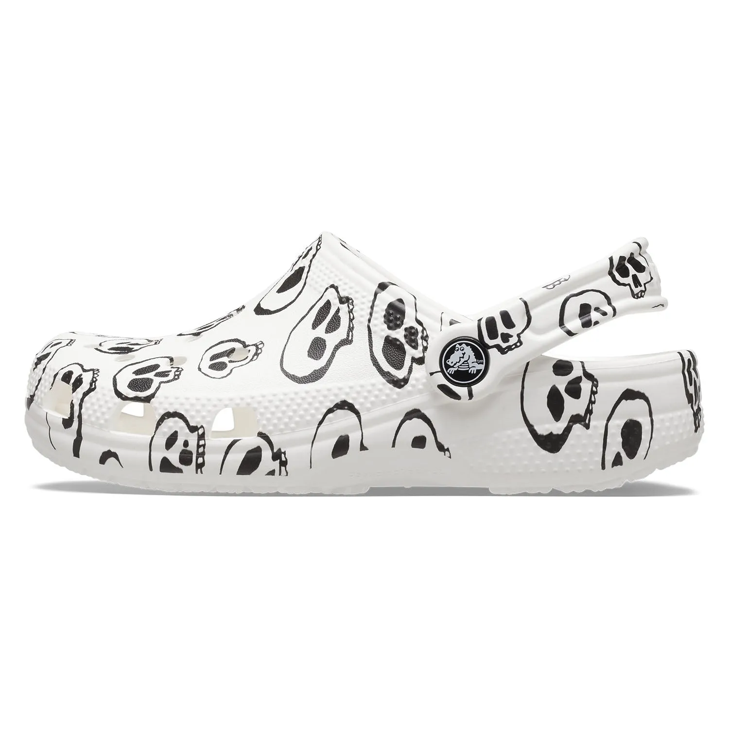 Classic Skull Print Clog Kids (Age 5 )