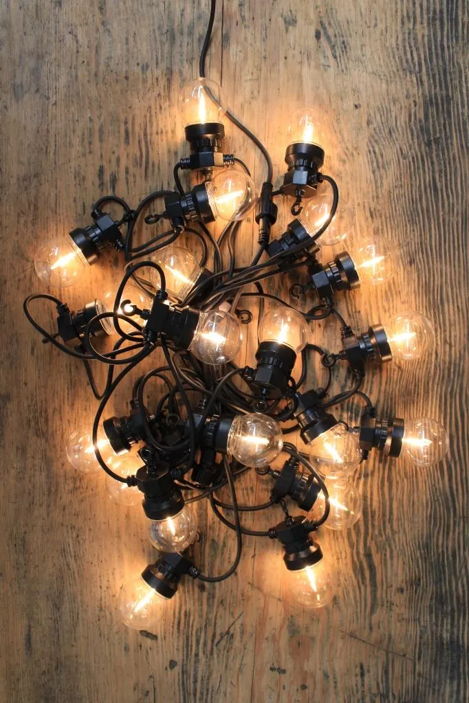 Clear Bulb Festoon Lights - Outdoor String Lights