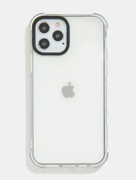 Clear Shock iPhone Case with Black Camera Hole