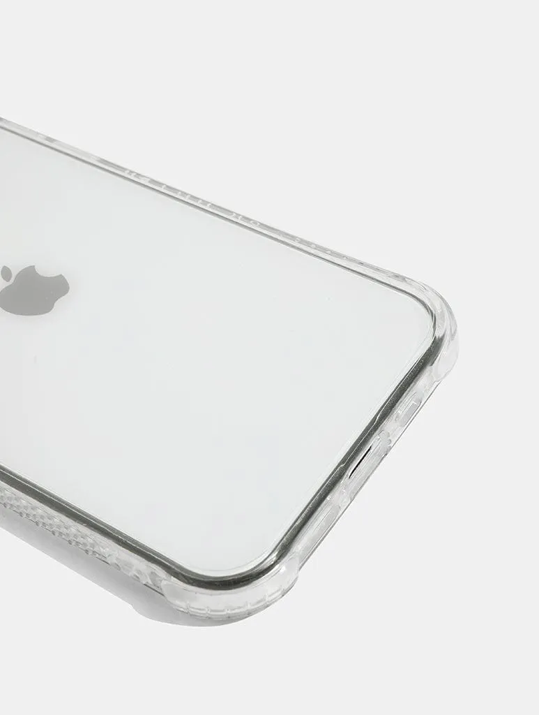 Clear Shock iPhone Case with Black Camera Hole