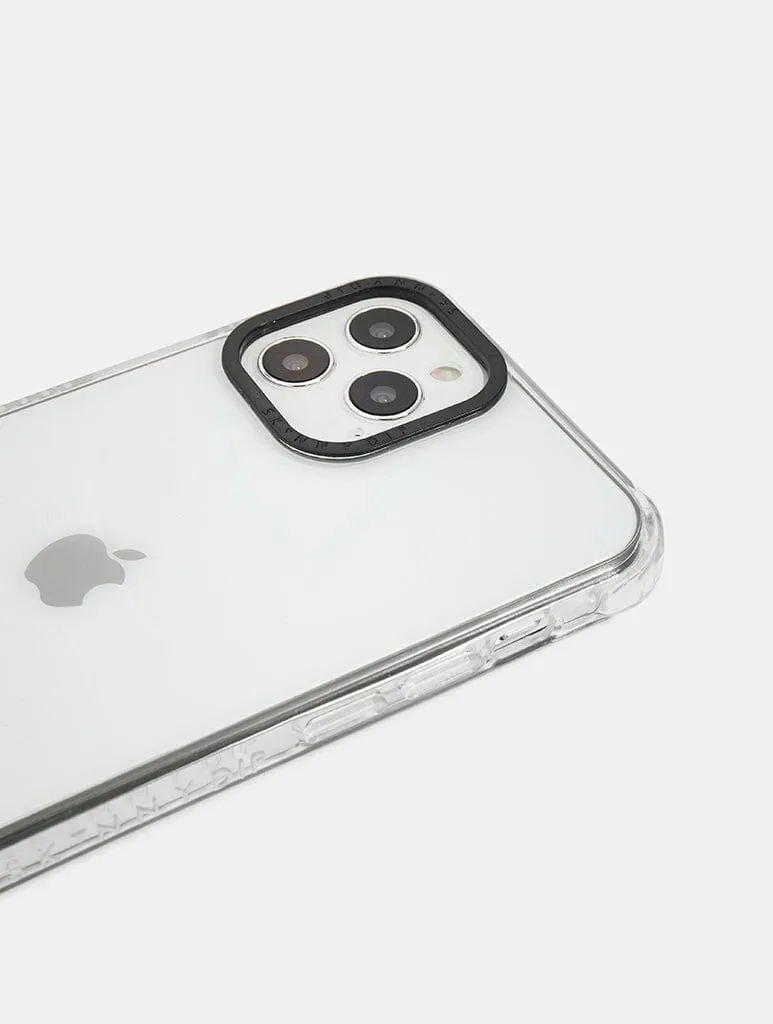 Clear Shock iPhone Case with Black Camera Hole