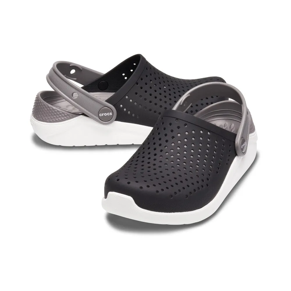 Crocs-205964-066-c9 Literide Clog K Blk/whi C9 Kids