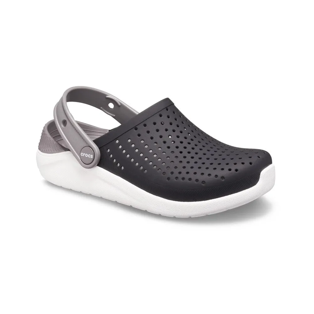 Crocs-205964-066-c9 Literide Clog K Blk/whi C9 Kids