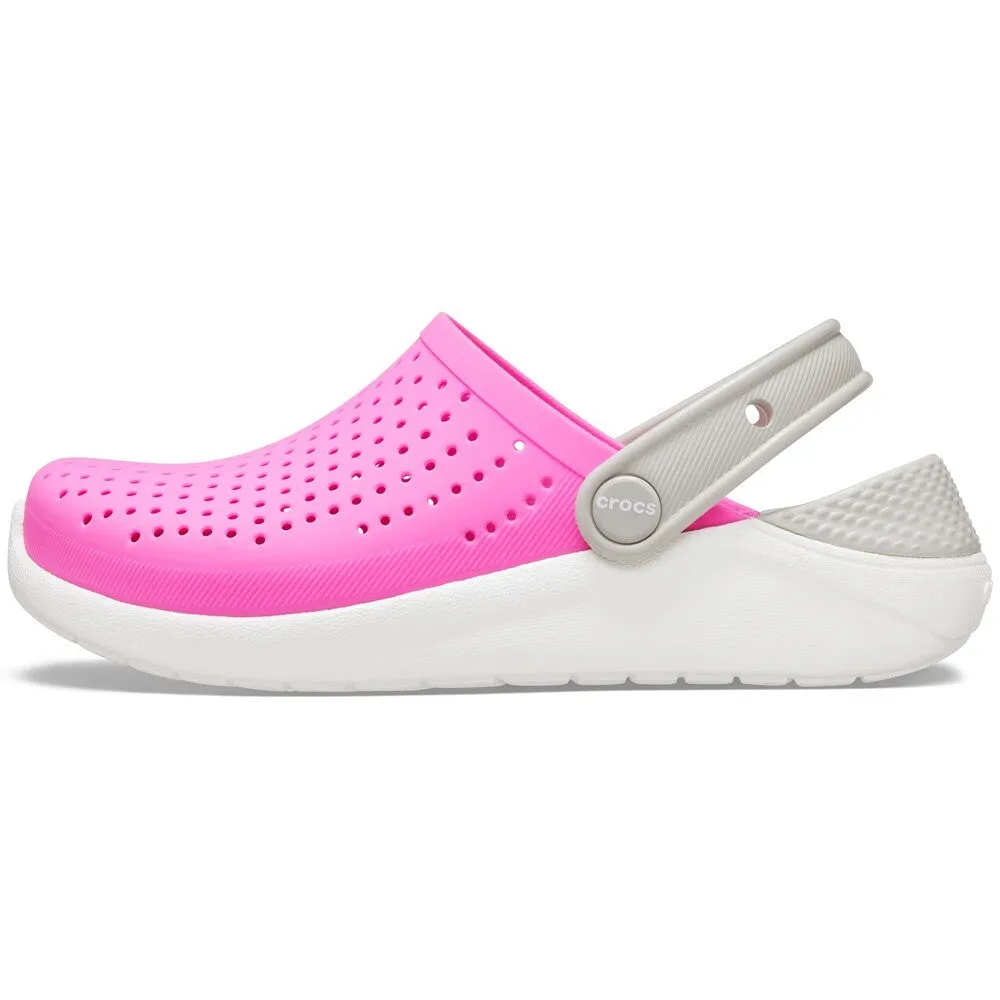 Crocs-205964-6qr-c11 Literide Clog K Epk/whi C11 Kids