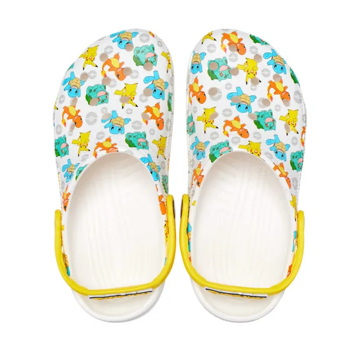 Crocs - Classic Clog Pokemon II White Adults Womens & Mens