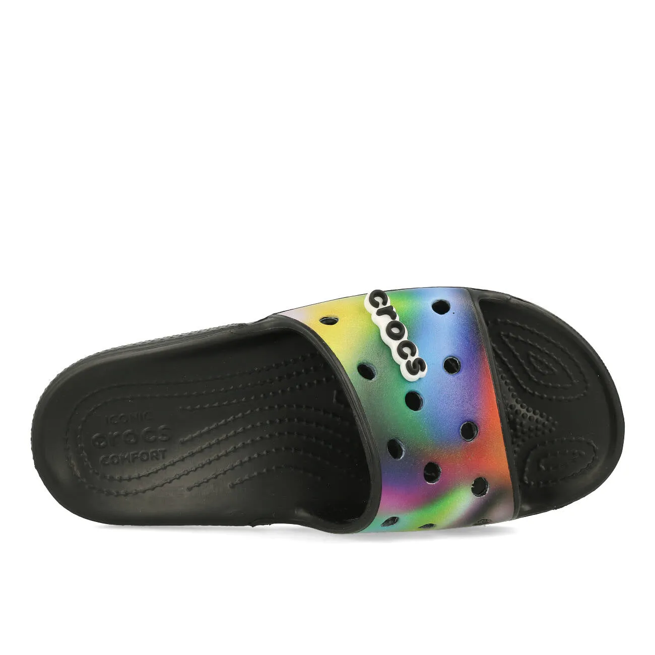 Crocs Classic Crocs Solarized Slide Black Multi