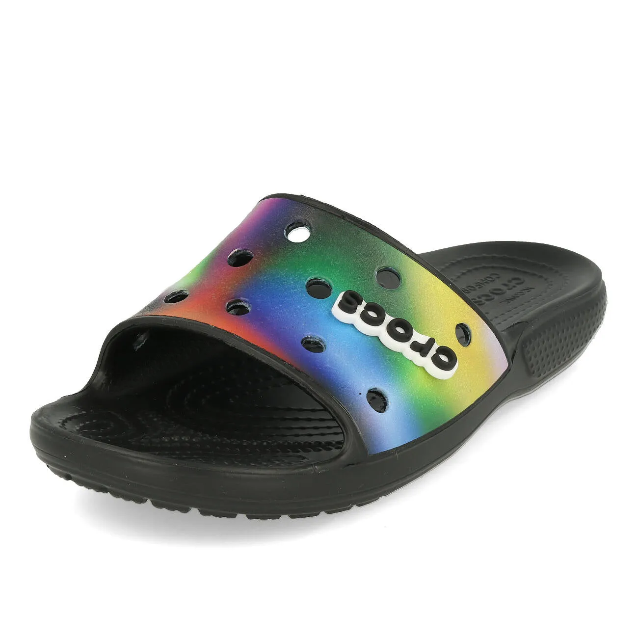 Crocs Classic Crocs Solarized Slide Black Multi