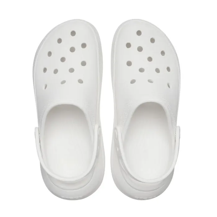 Crocs Classic Crush Clog Adults White Platform