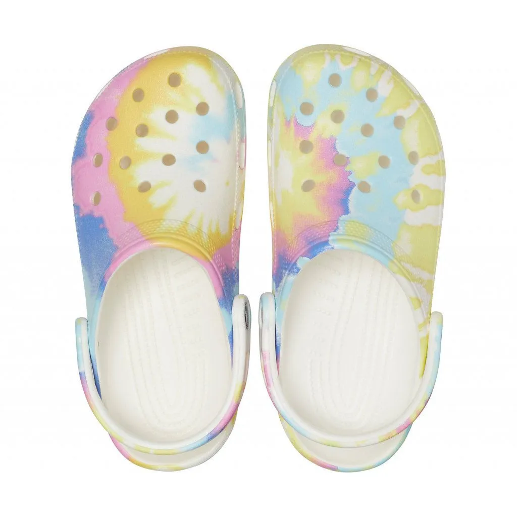 Crocs Classic Tie Dye Graphic Clogs