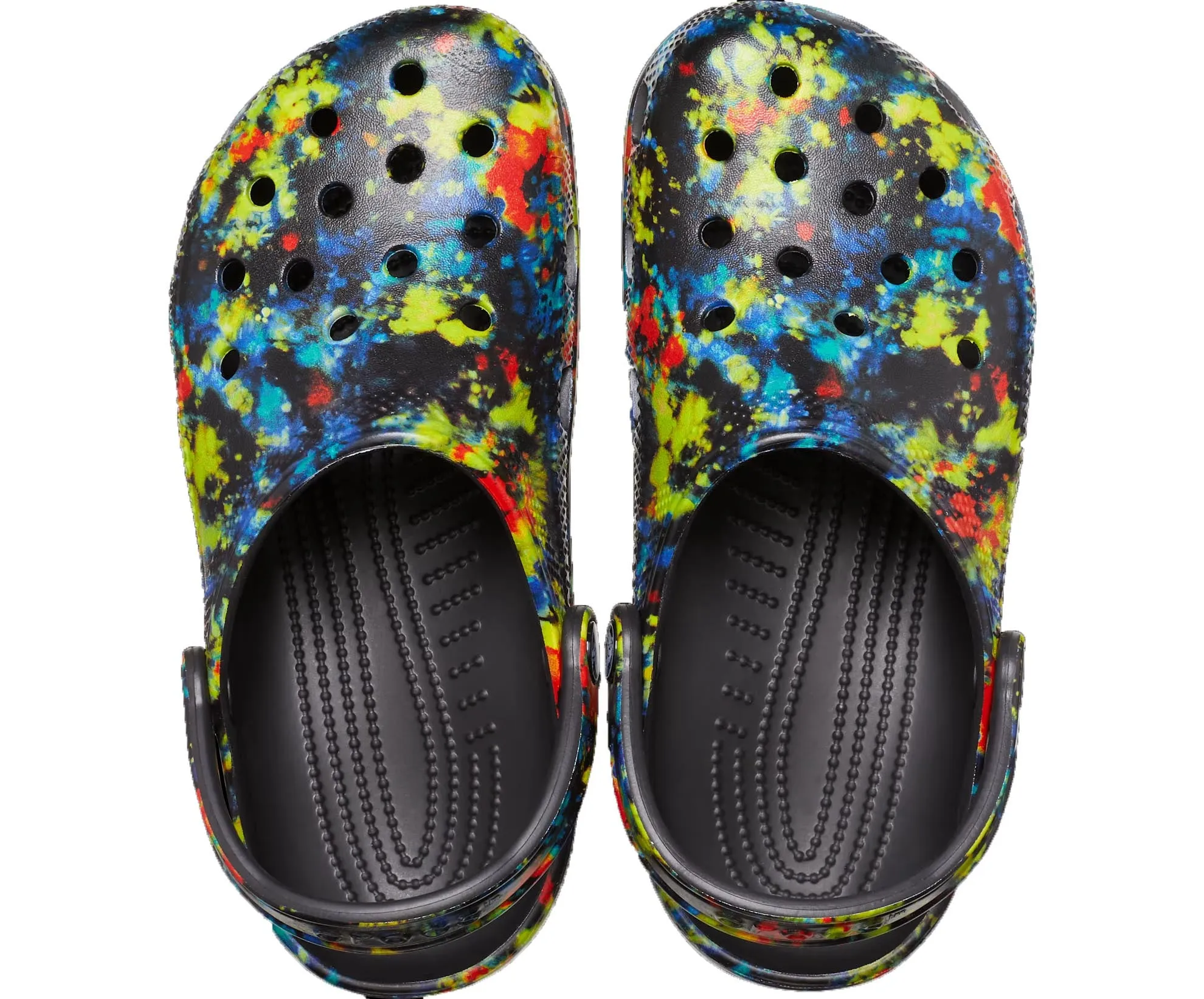 Crocs Classic Tie Dye Graphic Clogs