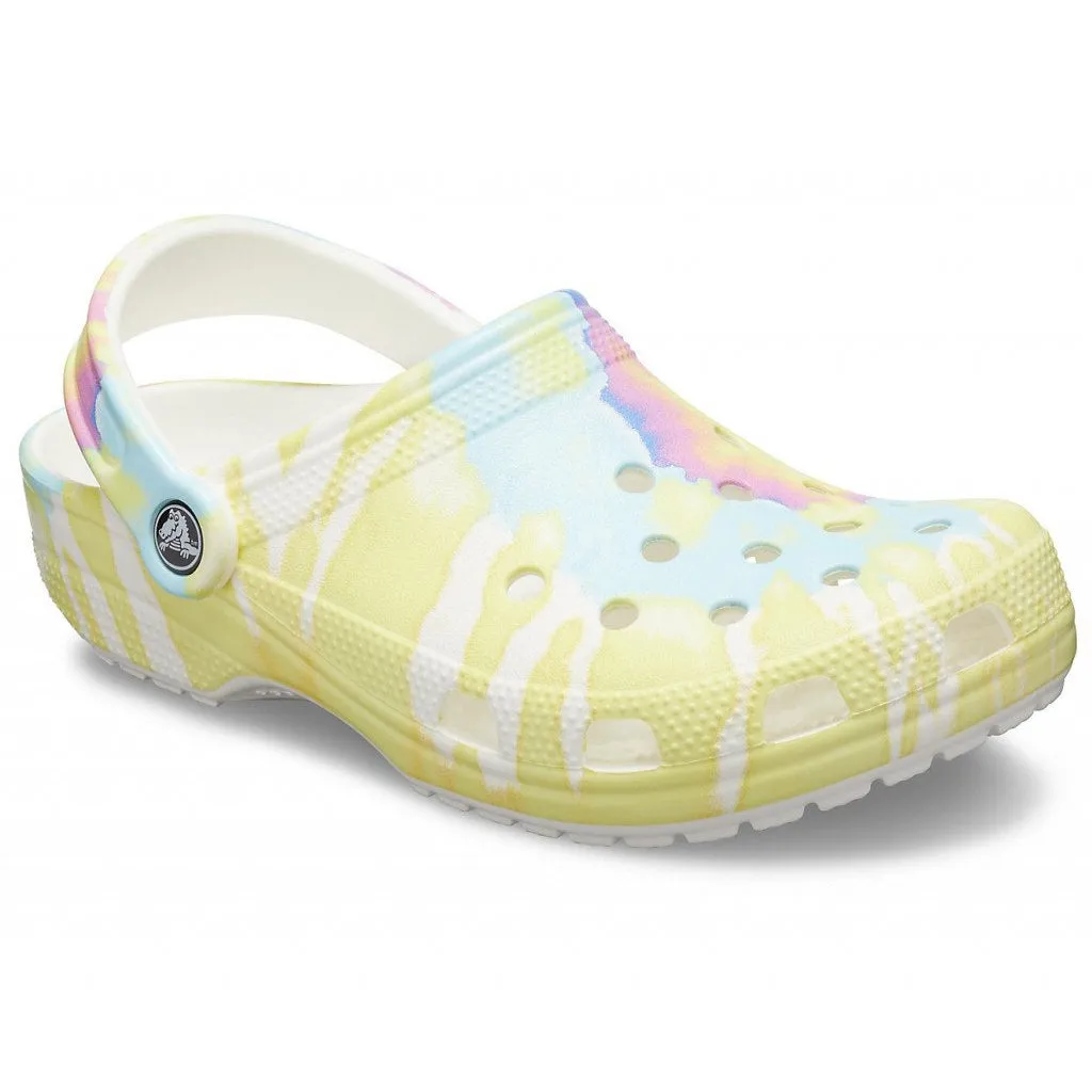 Crocs Classic Tie Dye Graphic Clogs