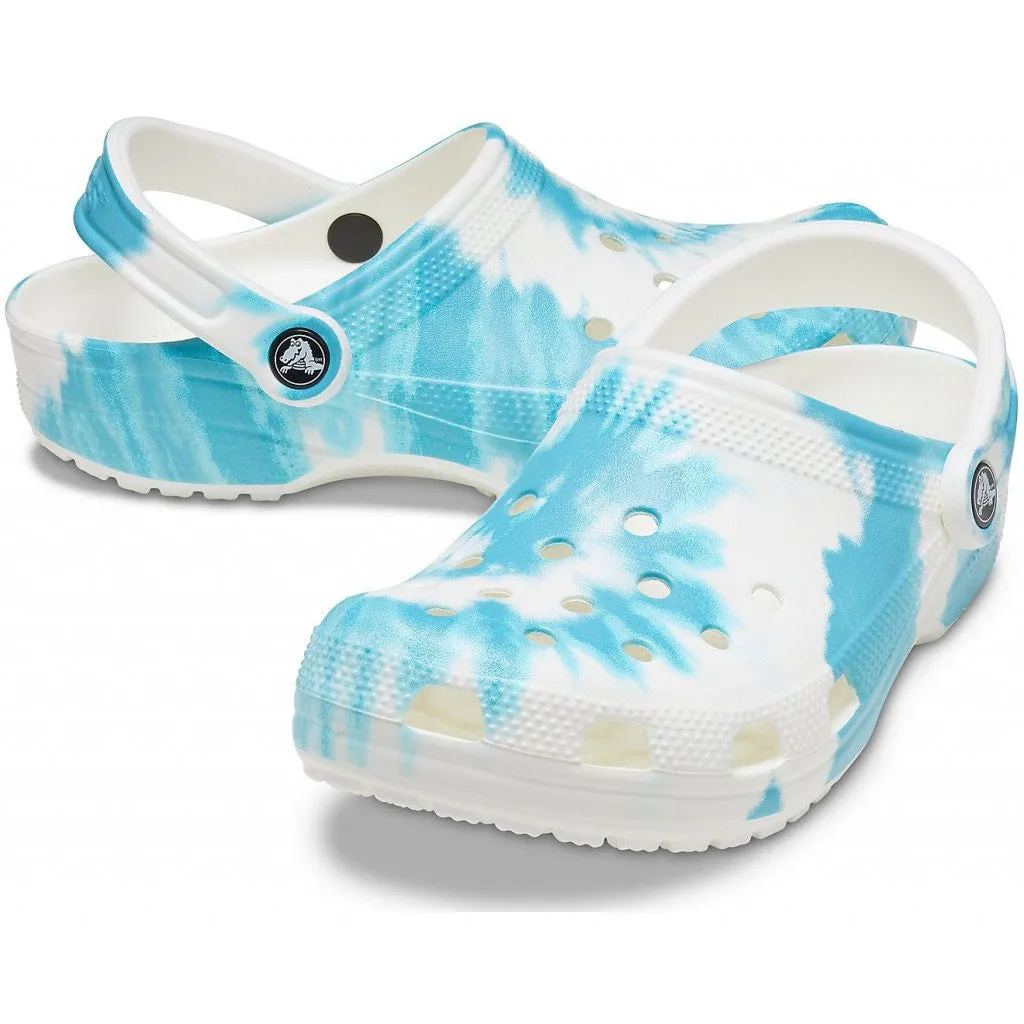 Crocs Classic Tie Dye Graphic Clogs